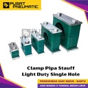 21.3MM Clamp Stauff Pipe Tubing Hydraulic Klem Pipa Hidrolik Light Duty Single Hole Size 21.3 MM