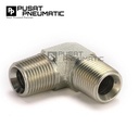 1" Elbow Male NPT x NPT Nipple Knee Hydraulic MB x MB Size 1 Inch