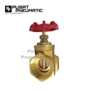 1 1/4" Stop Kran Gate Valve Kuningan / Gate Valve Kuningan Size 1 1/4