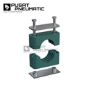 21.3MM Clamp Stauff Pipe Tubing Hydraulic Klem Pipa Hidrolik Light Duty Single Hole Size 21.3 MM