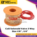 Coil Kumparan Solenoid Valve 2 Way Size 1/8" , 1/4"