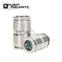 MPUT 10 Fitting Lurus Metal Pneumatic Slip Lock Selang 10mm x 10mm