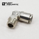 MPLT 08-01 Fitting Elbow Male Metal Slip Lock Selang 8mm Drat 1/8