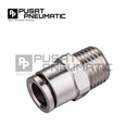 MPCT 04-01 Fitting Lurus Male Metal Slip Lock Selang 4mm Drat 1/8