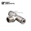 MPBT 12-01 Fitting Tee Metal Drat Bawah Slip Lock Selang 12mm Drat 1/8