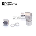12MM x 12MM Union Elbow Connector Tube 12 MM x 12 MM Stainless Steel