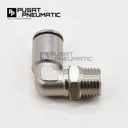 MPLT 12-01 Fitting Elbow Male Metal Slip Lock Selang 12mm Drat 1/8