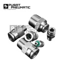 MPCT 04-01 Fitting Lurus Male Metal Slip Lock Selang 4mm Drat 1/8