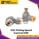 ESC 10-02 Fitting Speed Control Slip Lock Selang 10mm Drat 1/4 EMC
