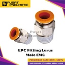 EPC 12-02 Fitting Lurus Male Slip Lock Selang 12mm Drat 1/4 EMC