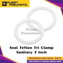 2" Gasket Seal Teflon PTFE Tri Clamp Ferrule Sanitary 2 inch