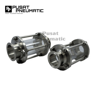 1 1/2" Sight Glass Tri Clamp Sanitary Stainless Steel 316 1 1/2 inch