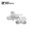 KQ2T 12-00 Fitting Tee Slip Lock Selang 12mm x 12mm x 12mm SMC