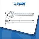 UNIOR Single Open Wrench - Kunci Pas Single Tipe 117/4