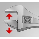 UNIOR Adjustable wrench - 250/1ADP