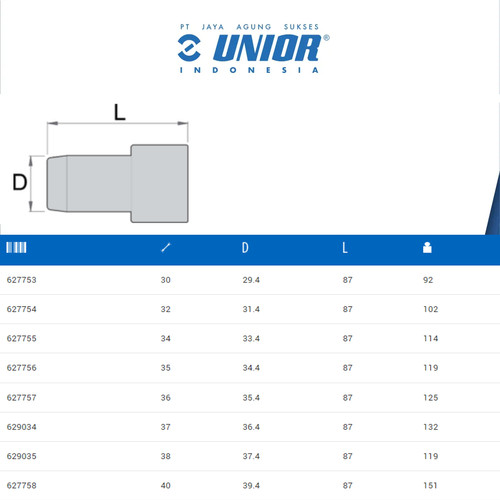 UNIOR Fork seal driver tool - 1702