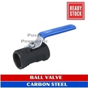 2" Stop Kran Ball Valve Carbon Steel Keran Air Size 2 Inch