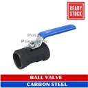 1/2" Stop Kran Ball Valve Carbon Steel Keran Air Size 1/2 Inch