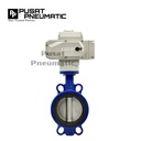Motorized Electric Actuator On Off Butterfly Cast Iron EPDM 1 1/2 Inch