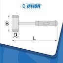 UNIOR Dead blow hammer - 819A-US