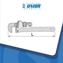 UNIOR Heavy duty pipe wrench - 492/6