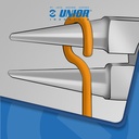 UNIOR Long round nose pliers - 476/1VDEBI