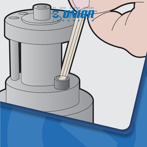 UNIOR Set of ball end hexagon wrenches on plastic clip - 220/3SPH