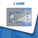 UNIOR Open end wrench set - Kunci Pas Set - 110/1MS