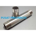 Pipa Nepel / Pipe nipple Stainless steel 304 3" 20 CM