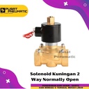 Solenoid Valve 2 Way Selenoid Valve Kuningan Normal Open 1 Inch