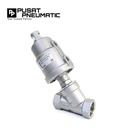 1 1/4" Angle Seat Valve Full Stainless Single Acting Size 1 1/4 Inch