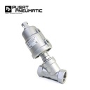 1" Angle Seat Valve Full Stainless Double Acting Size 1 Inch