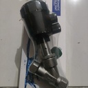 1" ANGLE SEAT VALVE / PISTON VALVE DOUBLE ACTING SIZE 1 INCH