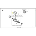 Honda UMR 435T/N Brush Cutter Piston