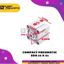 PNEUMATIC COMPACT CYLINDER SD 50x45 / SDA 50 X 45