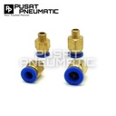 FITTING LURUS MALE PNEUMATIC SELANG 8MM DRAT m8 / 8mm