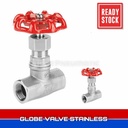 1" Globe Valve Drat Stainless Steel 316 1 inch