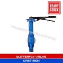 2 1/2" inch butterfly valve cast iron