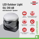 Lampu Senter Camping Outdoor Brennenstuhl LED OLI 310 AB IP44 dengan Speaker Bluetooth dengan Gantungan dan Magnet - 1171640