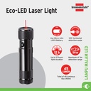 Lampu Senter Tangan dengan Laser Pointer Presentasi Brennenstuhl LED - 1179890100