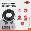 Sambungan Kabel 1 Lubang BREMAXX extension cable IP44 10m black- 1169870 - Colokan listrik 10 Meter dengan Kabel