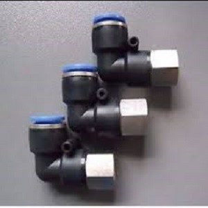 PLF 12-01 FITTING ELBOW PNEUMATIC FEMALE SELANG 12MM DRAT 1/8"