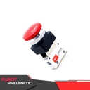 MECHANICAL VALVE PUSH BUTTON WITH LOCK 2 LOBANG 2/2 DRAT 1/8"