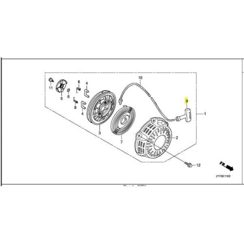 Honda GX 160/GX 200 Engine Grip Starter