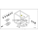 Honda WB 20 Pompa Air Nut Flange 8MM