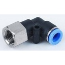 PLF 12-01 FITTING ELBOW PNEUMATIC FEMALE SELANG 12MM DRAT 1/8"