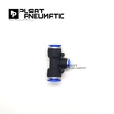FITTING TEE REDUCE PNEUMATIC SELANG 6MM KIRI KANAN 4MM BAWAH