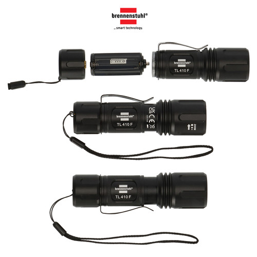 Lampu Senter Brennenstuhl Torch LED Lux Premium TL 410 F, IP44 (350lm) / Lampu Senter Tangan - 1173750004