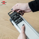 Stop Kontak Kabel Extension Terminal Listrik 6 Lubang Brennenstuhl Premium Alu Line Technics 6 socket 3x 2 Socket switchable sockets 3m / Colokan Listrik Kabel Ekstensi 3 Meter Switch On Off
