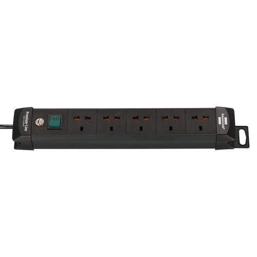 Stop Kontak Kabel Ekstensi Terminal Listrik 5 Lubang Colokan Universal Brennenstuhl Premium Multi Line 5 socket 3m / Colokan Listrik 3 Meter dengan switch